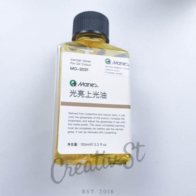 

TERBARU - Maries Glossy Varnish Oil 100 ml MO-2031