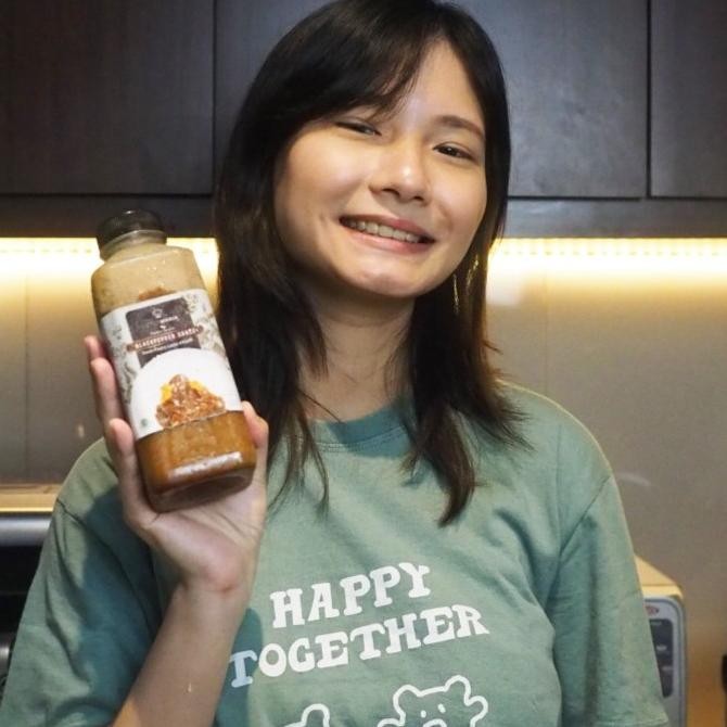 

LittleMaria Blackpepper Sauce/Saus Lada Hitam 500g H85S