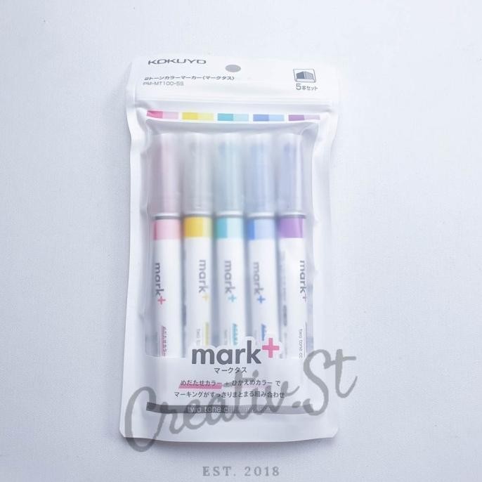 

Kokuyo Mark+ Two Tone Color Highlighter