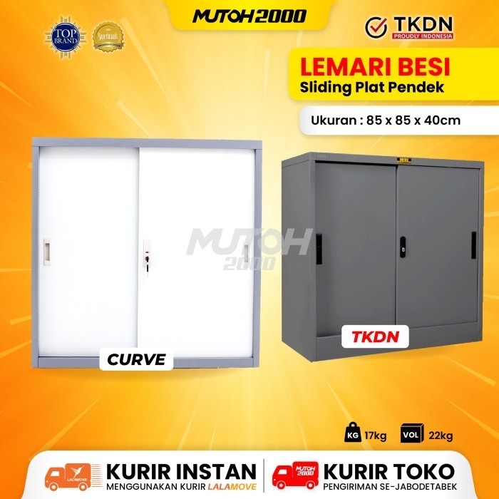 

BEBAS ONGKIR - Lemari arsip lemari besi filling cabinet Pintu Plat Geser Pendek