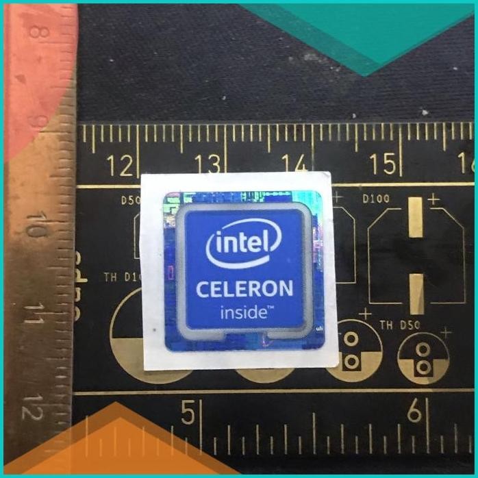 

Sticker stiker logo intel celeron skylake ori 11OKTZ4 tools