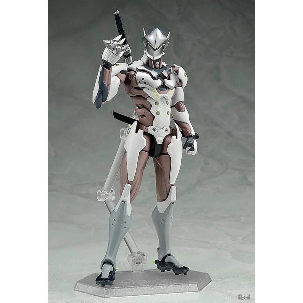 original max factory mf figma 373 genji 16cm pvc action anime figure model toys  fan benefit