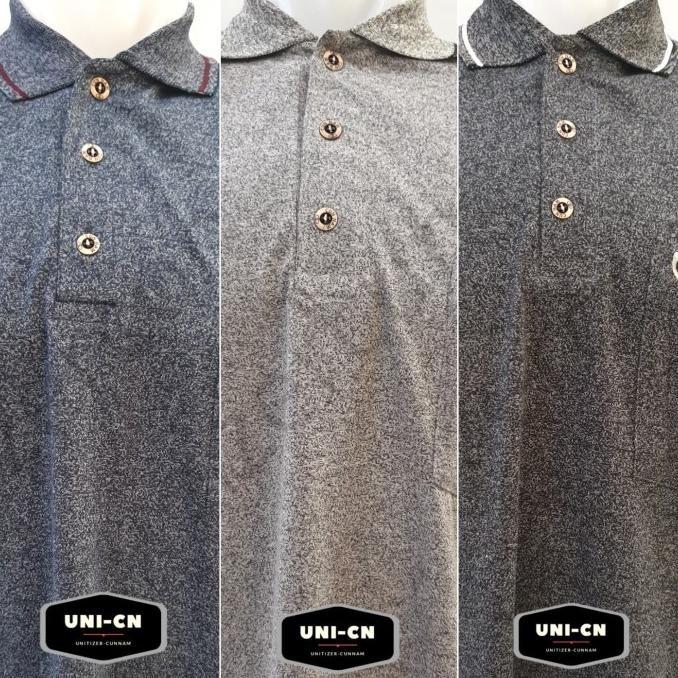 CUN NAM BINTIK L , XL , XXL - KAOS KERAH POLO POLOS WANGKI SAKU - TC