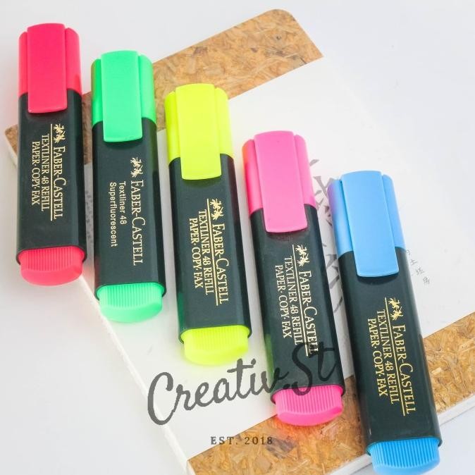 

TERMURAH - Faber Castell Highlighter / Textliner 48