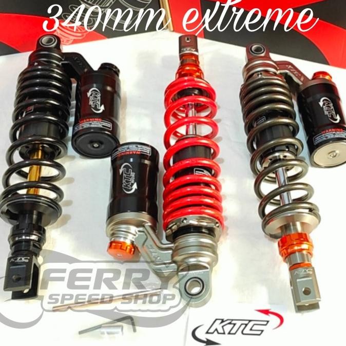 BEBAS ONGKIR - Shockbreaker KTC extreme Vario 160 / Shock KTC extreme 340mm Vario 160