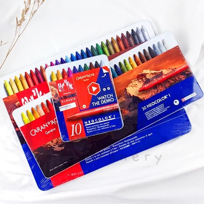

BEBAS ONGKIR - Carandache / Caran d'ache Crayon Oil Pastel Neo 1 40 warna