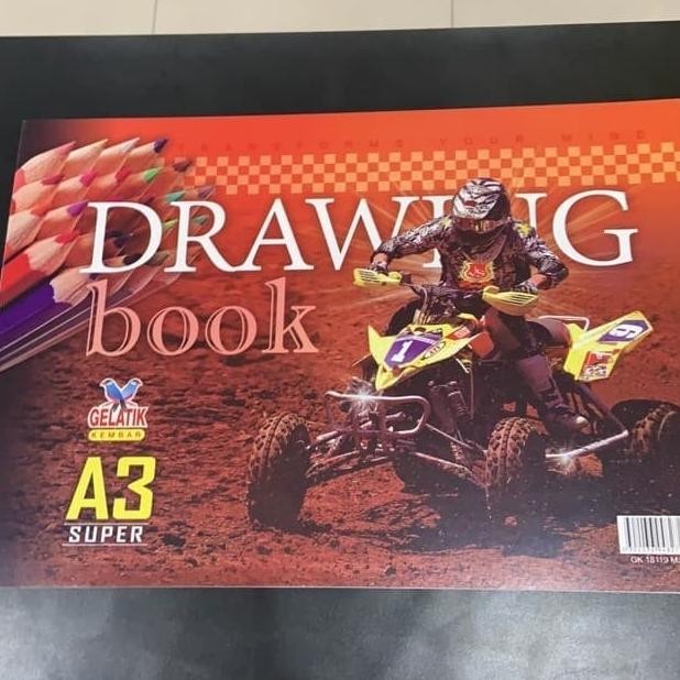 

BEBAS ONGKIR - Buku Gambar Murah A3 merk Gelatik
