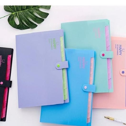 

TERSEDIA TAS FILE / DOKUMEN FOLDER A4 MOTIF HAPPY 12 LAYER MF0020