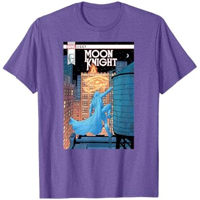 Kaos Sampul Komik Marvel Moon Knight Water Tower Descent |hRGUslgi|