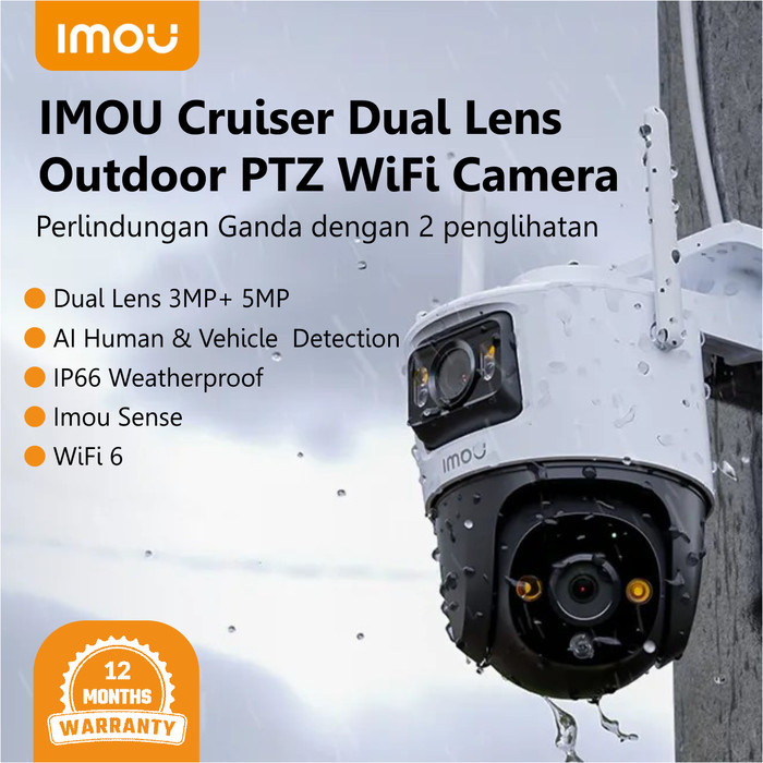CCTV Imou Cruiser Dual Lens Outdoor PTZ Camera