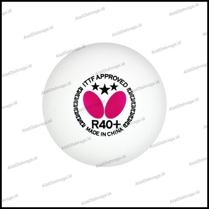 

Bola Pingpong Butterfly G40+/R40+ Bintang 3 Is I 12 Asli Pingpong