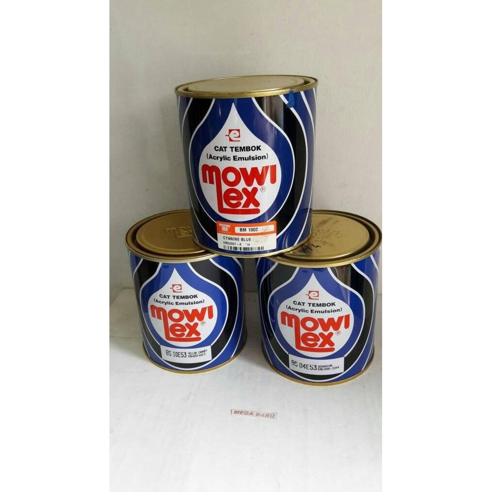 Cat Tembok Taman Mowilex/Cat Emulsion Mowilex 1 Ltr-K-M-B