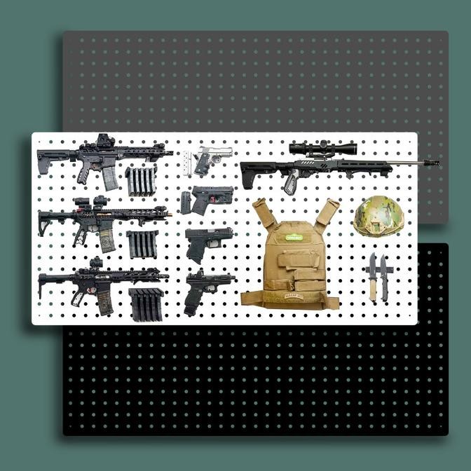 

Jual Pegboard Papan Gantung/Bolong 100X50 Cm Dekorasi Dapur/Kamar Promo