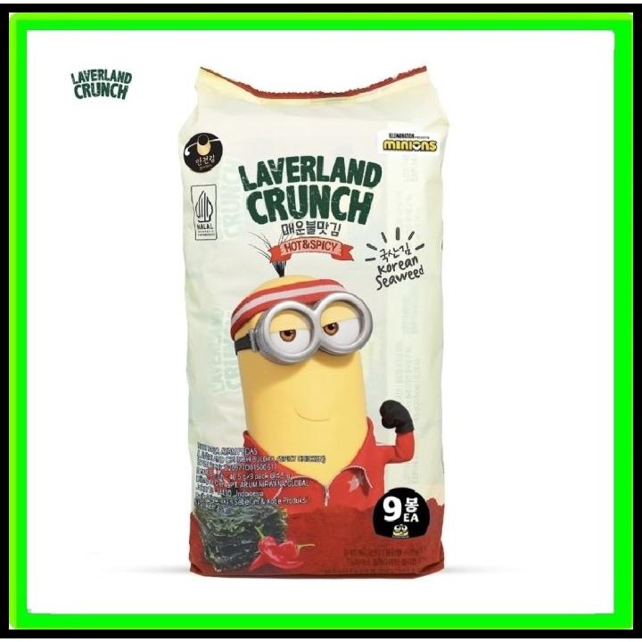 

Laverland Crispy Seaweed Snack Hot & Spicy Buldak