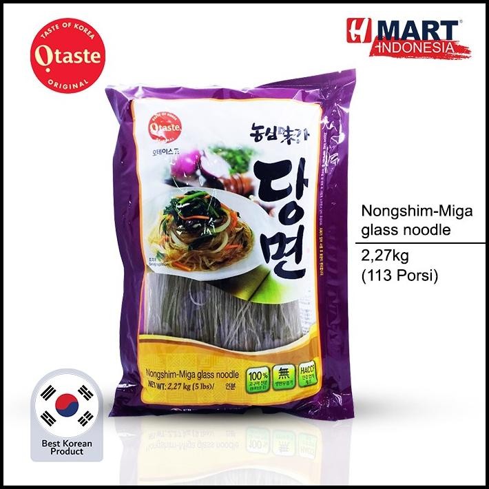 

Nongshim-Miga Glass Noodle - Soun Korea Untuk Japchae 2.27Kg