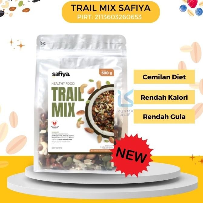 

Trail Mix Safiya 500 gr Berry Nut and Seed Original Cemilan Sehat Enak PS22