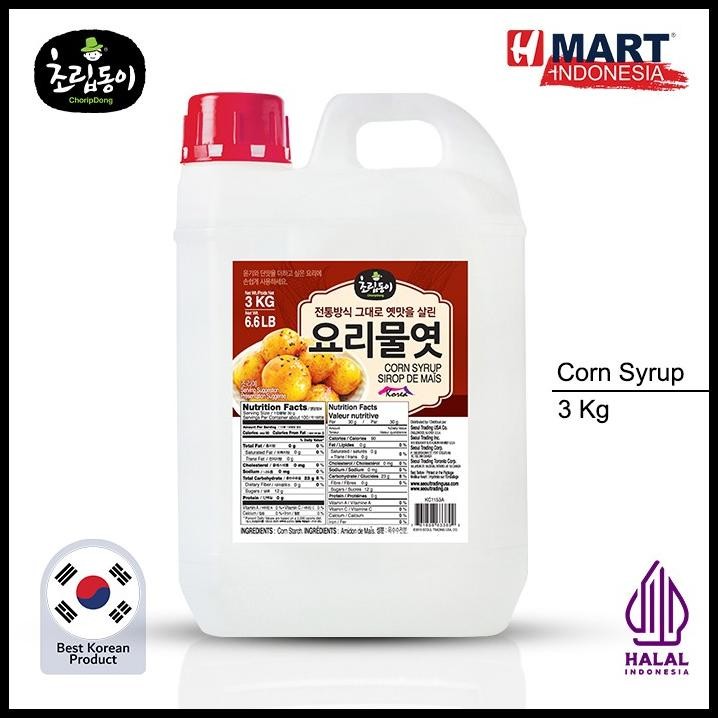 

Choripdong Corn Syrup - Sirup Jagung - 3Kg - Bpom