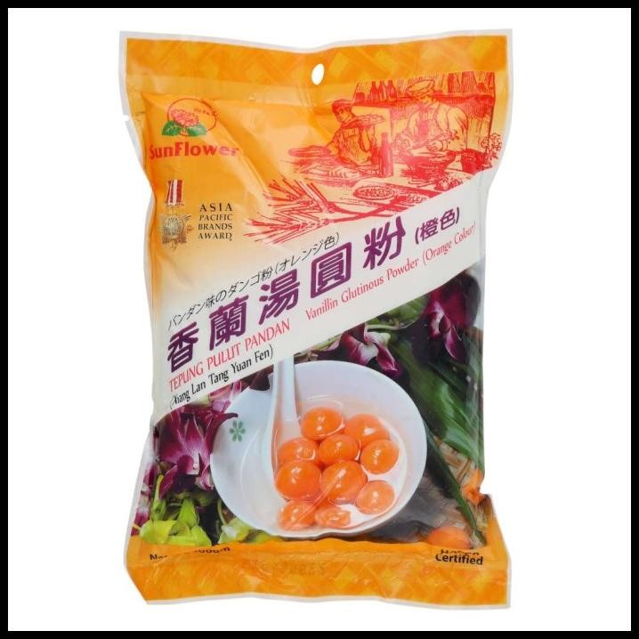 

Sunflower Tepung Pulut Pandan Onde 500Gr / Vanillin Glutinous Powder