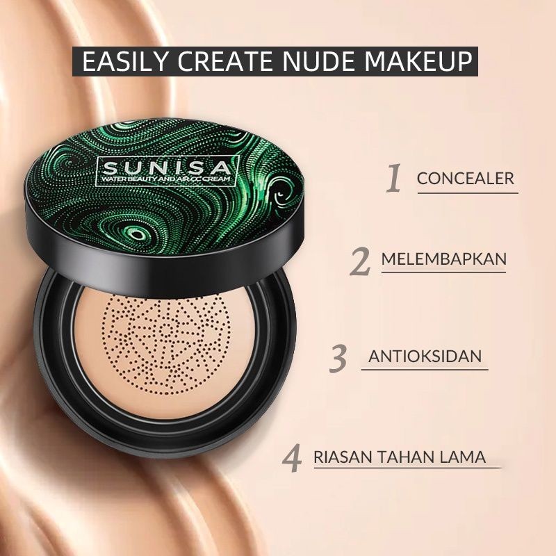(BPOM) SUNISA ORIGINAL 100% CUSHION/BEDAK CUSHION SUNISA