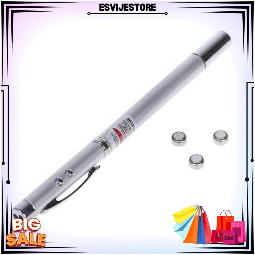 

Pulpen Laser+Antena Silver 5In1 (Kado Survenir Hari Guru) D Termurah