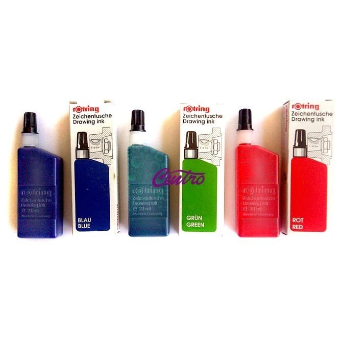 

Sale Rotring Drawing Ink Warna /Tinta Rapido