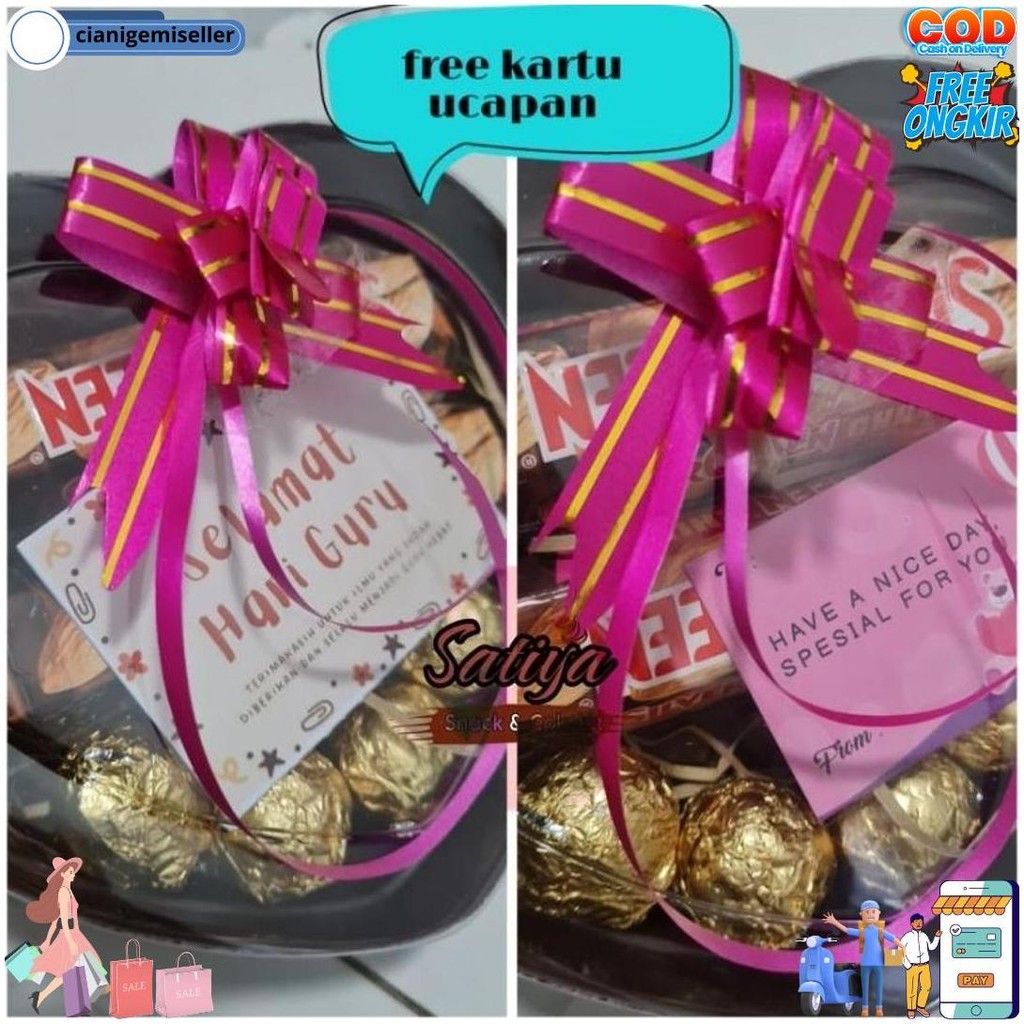Paket Cokelat Gift/Hampers Silverqueen Chunkybar Love D Termurah