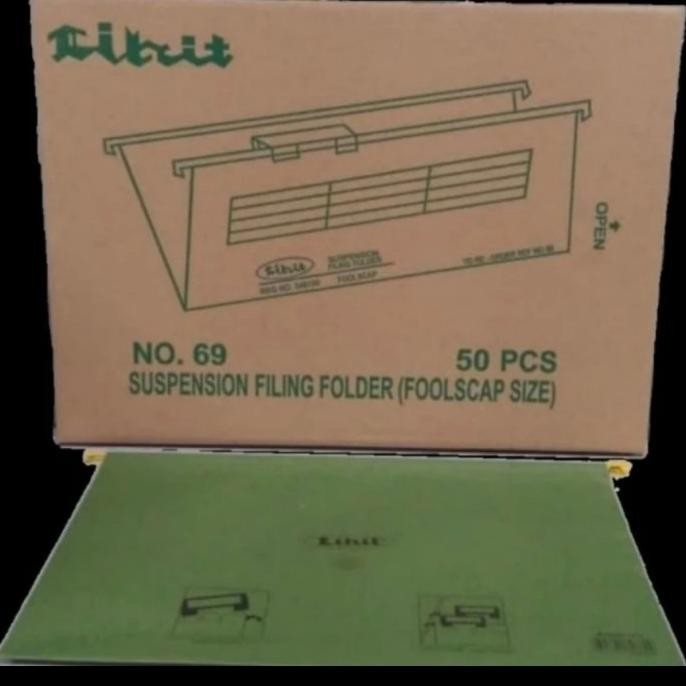 

Hangmap New Compass no 100 Suspension Filling Folder Map isi 50 Pcs