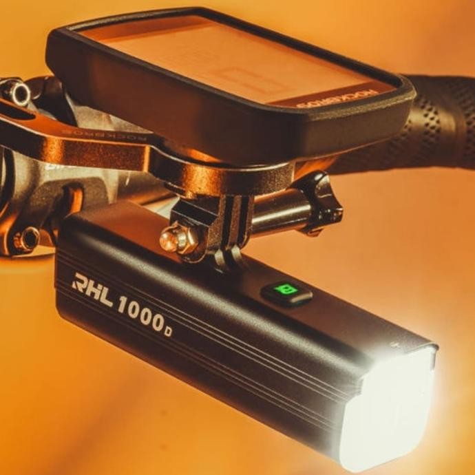 ROCKBROS RHL 1000 Lumens Lampu Depan Senter Sepeda Bicycle Front Light