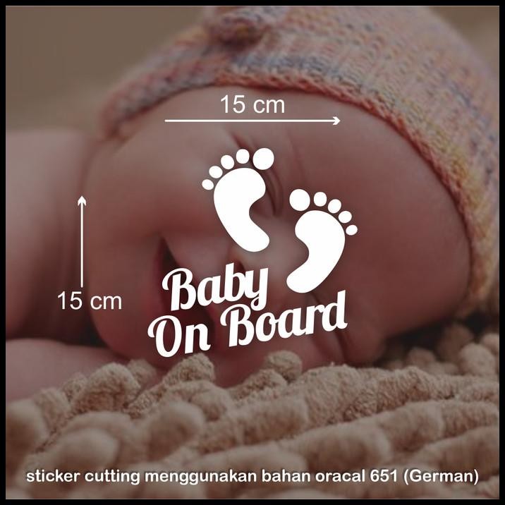 

BEST DEAL STICKER CUTTING BABY ON BOARD - 03