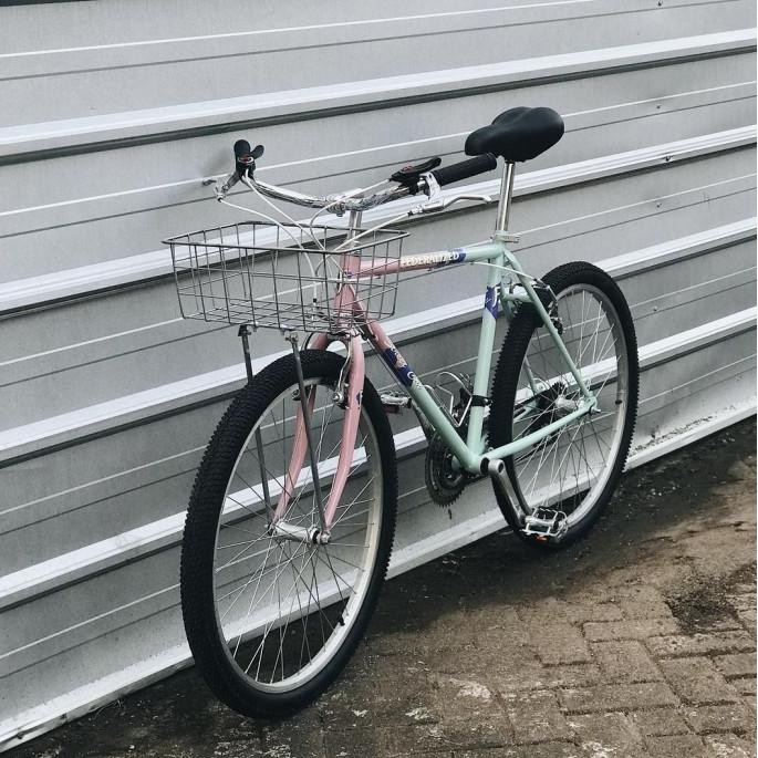 KERANJANG SEPEDA COMMUTER BIKE FEDERAL MTB 26 - 700C LIPAT SELI DEPAN