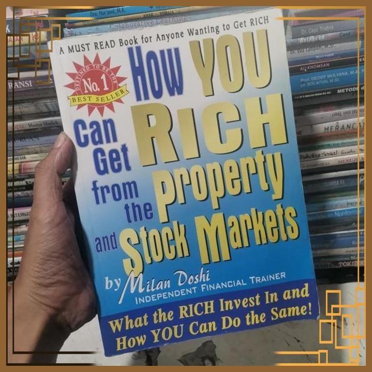 

[ADG] Buku Import How you can get rich from the Property and stock markets by Milan doshi