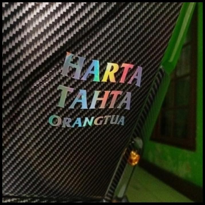 

TERMURAH CUTTING STICKER HARTA TAHTA | HOLOGRAM PELANGI CUSTOM ANTI AIR !!!!
