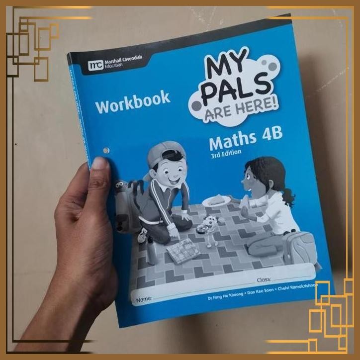 

[ADG] ORIGINAL My pals are here Maths 4B Workbook