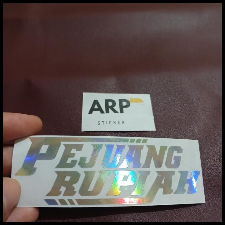 

DISKON STICKER STIKER PEJUANG RUPIAH CUTTING !!!!!