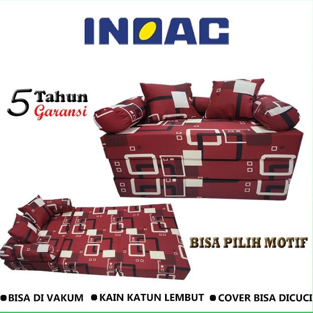 Sofabed Busa INOAC 90 x 180 x 10 Garansi 5 Tahun