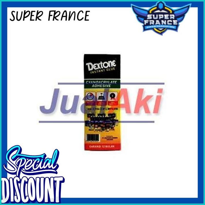 

DEXTONE INSTANT GLUE LEM KOREA KAYU PLASTIK KARET BESI SERBAGUNA BEST QUALITY!!