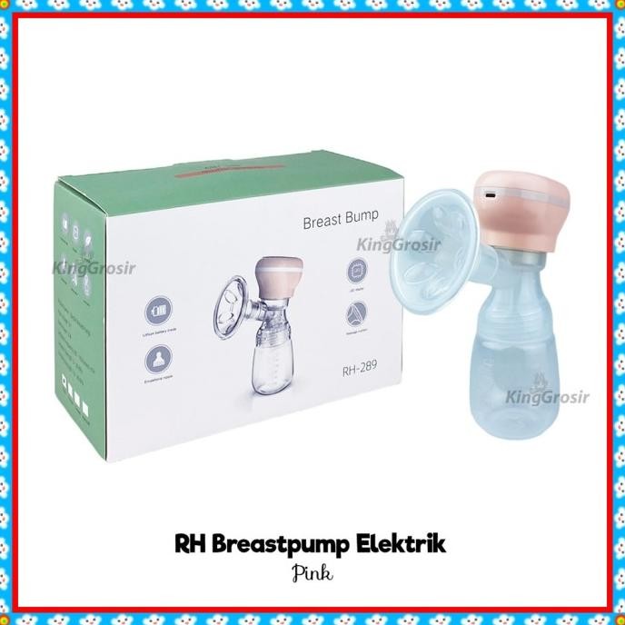 Qiutee RH-289 Electric Portable Breast Pump Pompa ASI Single Electric