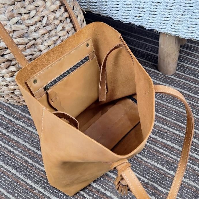 RFL GENUINE LEATHER - TAS WANITA KULIT ASLI - TAS TOTE BAG WANITA