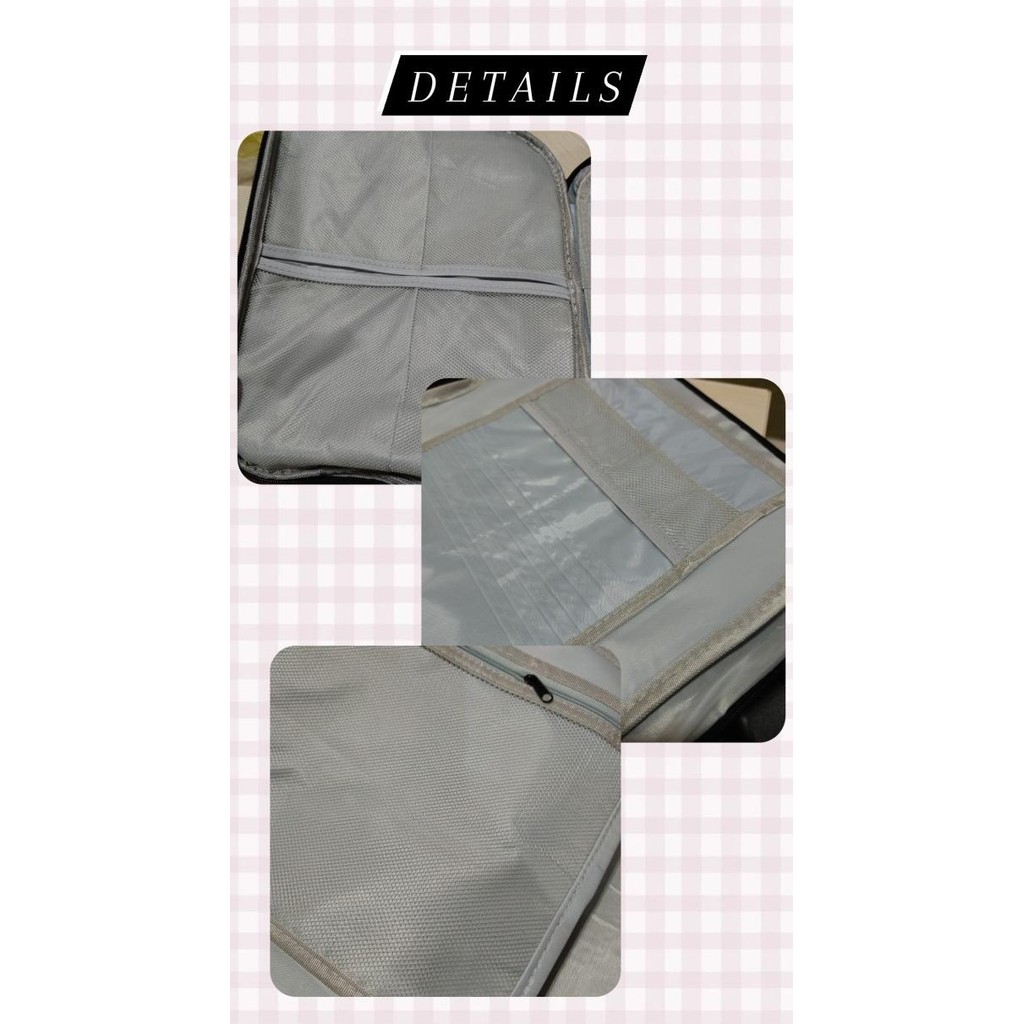 

NEW STOK/ [LOCKIT] TRAVEL DOCUMENT BAG 3 DIGIT PASSWORD / TAS DOKUMEN ANTI AIR /NON COD