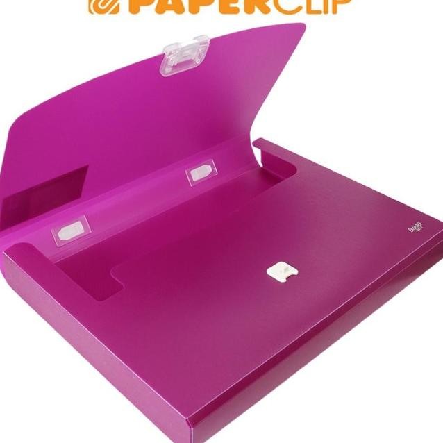 

YY04 CARRY BAG DOKUMEN FILE CASE HANDLE BANTEX 3611 FOLIO 21 LILAC