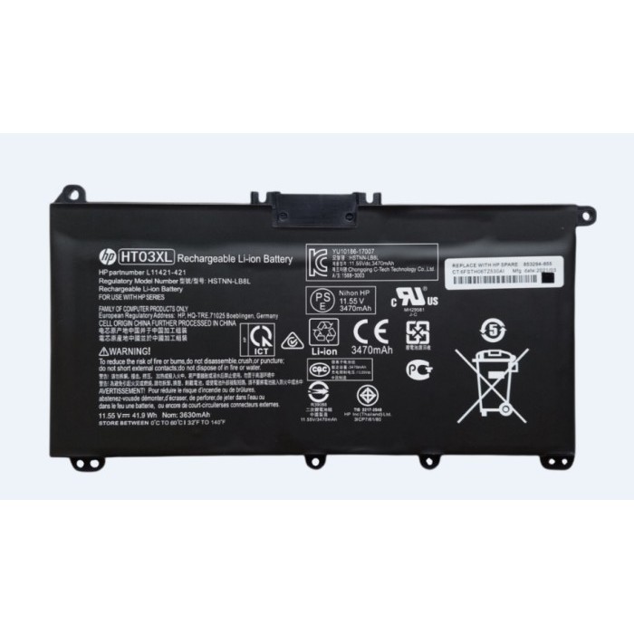 ada Baterai HP 14S-CF3076TU 14S-CF1046TU 14S-CF0130TU 14S-CF0131TU Batre