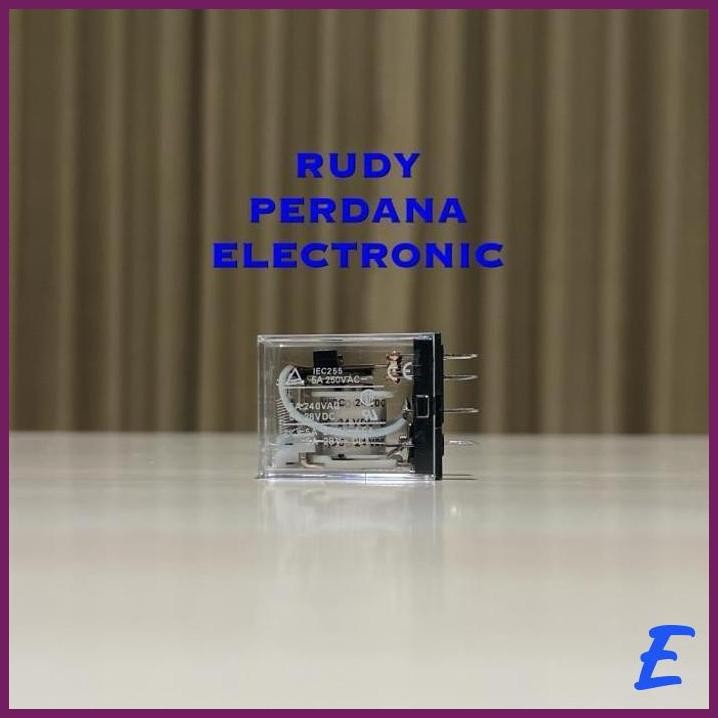 | RD | RELAY MY2N OMRON ZN 8P 8 PIN KAKI 24VDC DC 24V 24 VOLT