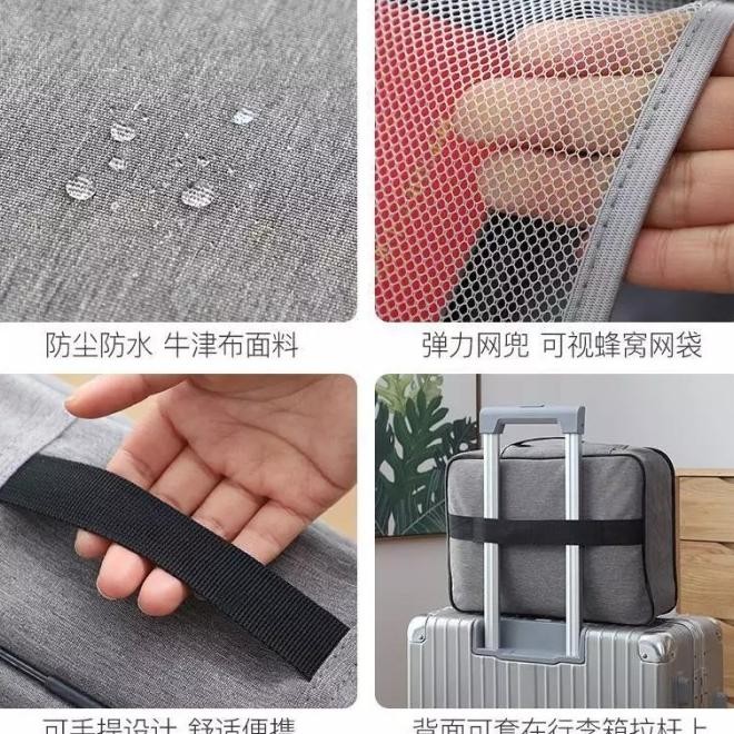 

OKE0NE! TAS DOKUMEN TRAVEL BAG DOCUMENT STORAGE BOX DENGAN PASSWORD TRAVELLING