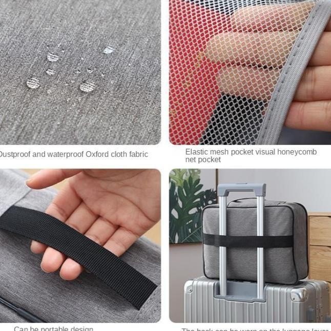 

READY !!! TAS DOKUMEN TEMPAT PENYIMPANAN FILE PASPORT TRAVEL BAG STORAGE BOX MURAH