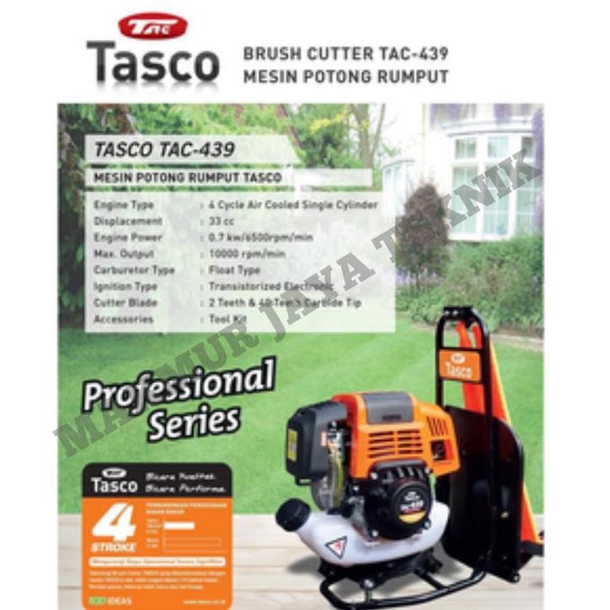 MESIN POTONG RUMPUT TASCO TAC 439 4-TAK /Mesin Potong Rumput