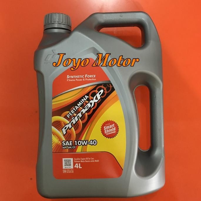 Oli Mesin Pertamina Prima XP SAE 10W-40 - 4 Liter.
