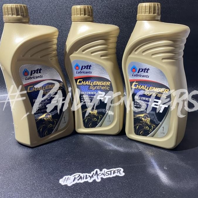 Oli Samping PTT Challenger Gold 2T Full Synthetic Original