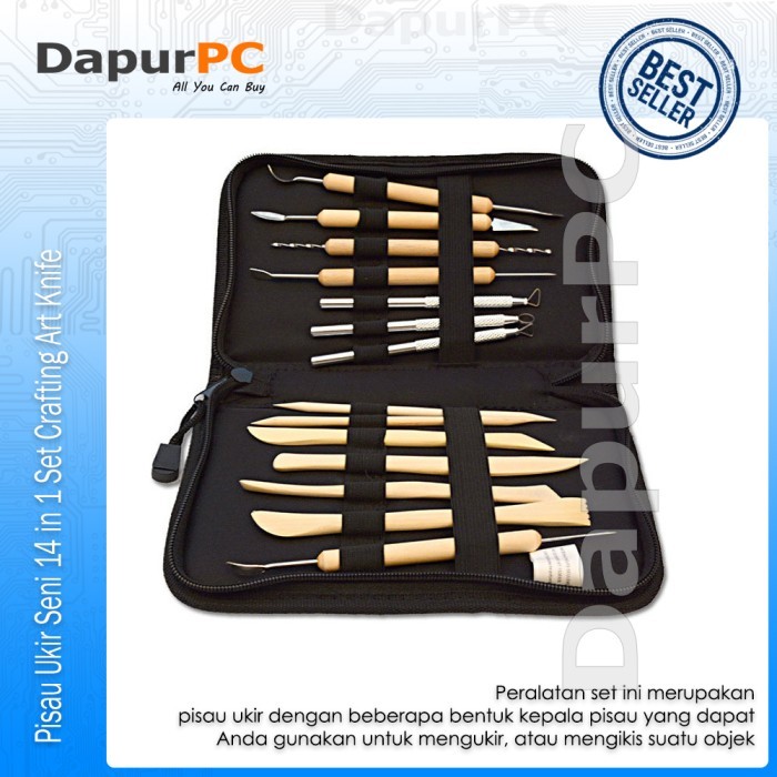 

NEW Carving Tool - Alat Ukir 14 in 1