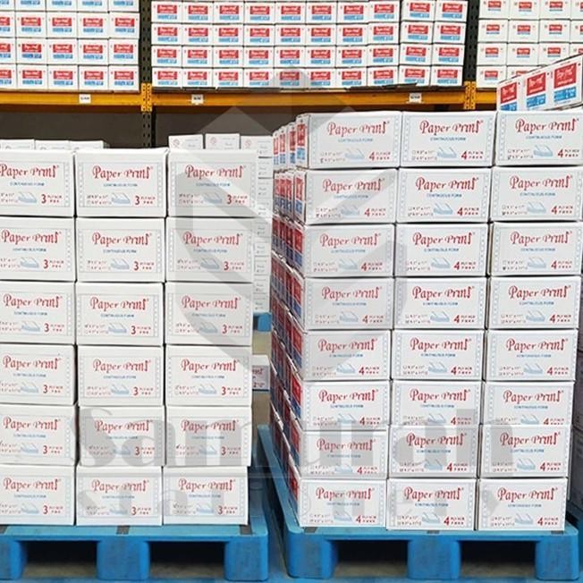 

Kertas Continuous Form Paper Prins 9,5 X 11 Full Atau Bagi 2 / K 4 Ply Terlaris