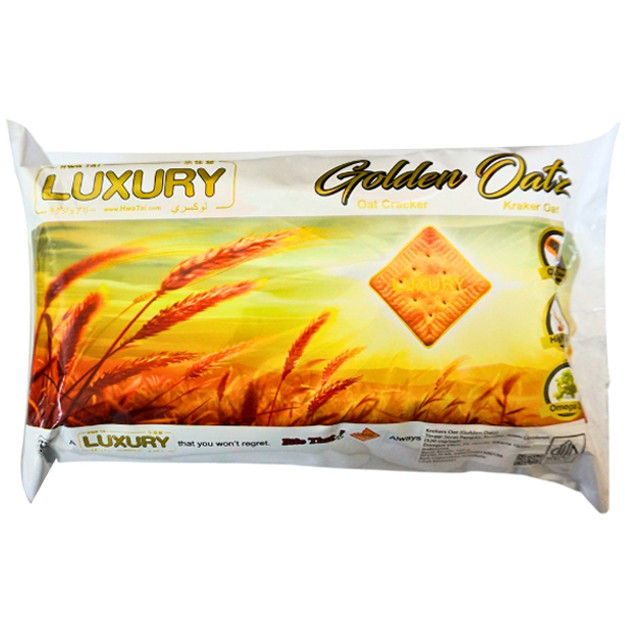

S22118 HWA TAI LUXURY GOLDEN OATZ BISKUIT 160GR MAJU BERSAMA (20250621)